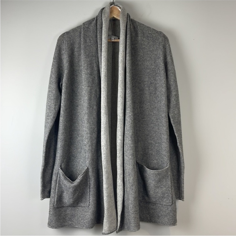 ARITZIA Babaton Brennan Wool/Cashmere blend Cardigan Grey Size Medium